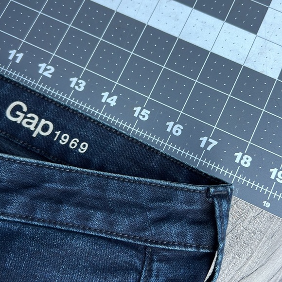 32 Tall Long & Lean Gap Denim Jeans Wide Flare Boot 36" inseam - Picture 7 of 11